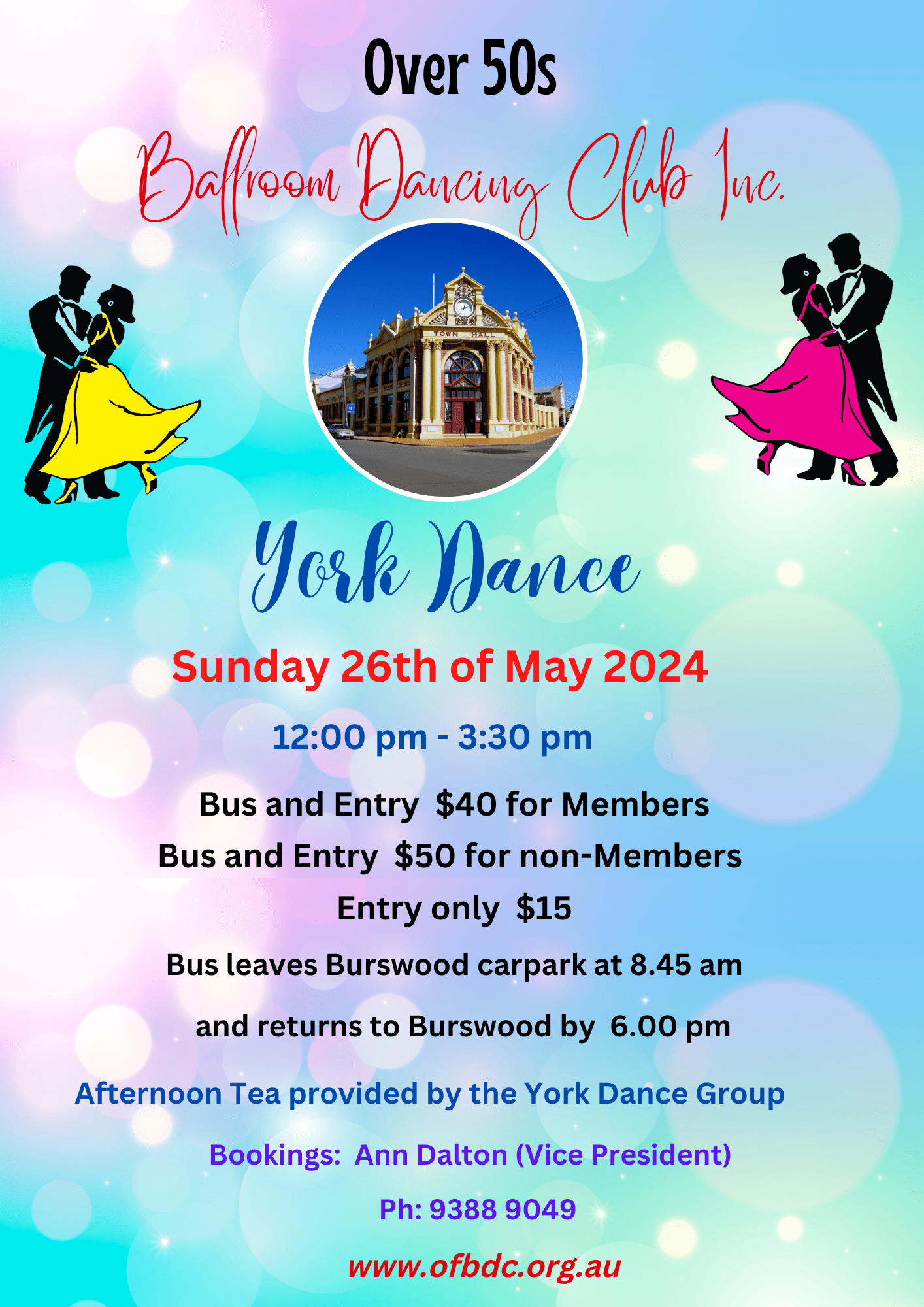 OFBDC York Dance Poster May 26th, 2024 3
